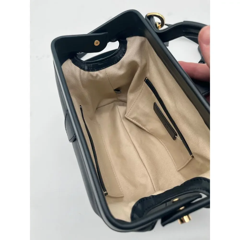 LINJER The Doctor's Bag NWOT, Blue Leather